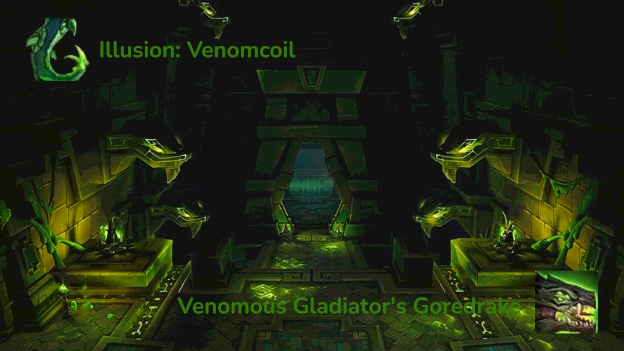 WoW Midnight Season 2 PvP Rewards — Venomcoil Illusion, Goredrake Mount, Tabard, and Titles