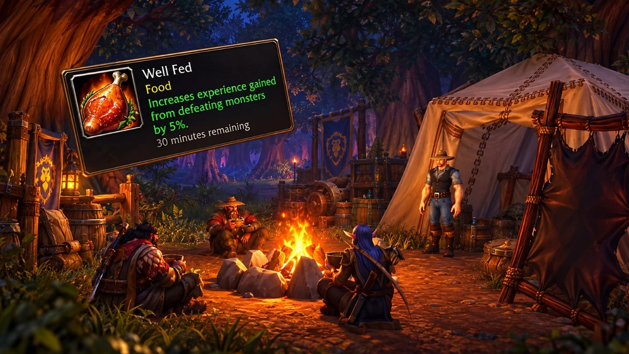 WoW Forever Profession Improvements and Complete XP Food Guide
