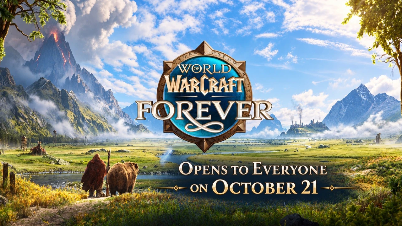 WoW Forever Opens to Everyone on October 21, With No Subscription Required WoW Forever Opens to Everyone on October 21, With No Subscription Required
